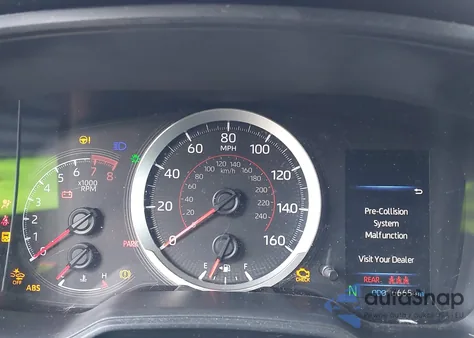 2020 Toyota Corolla Se Nightshade Edition из США, поврежденный, VIN 5YFS4RCE5LP038343